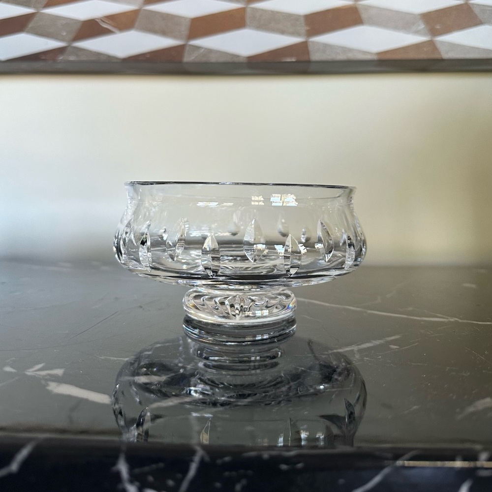 Waterford Crystal 5” Footed Compote Candy Dish